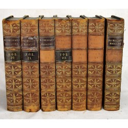 Macmillan's Magazine. Volume 20, 21, 22, 23, 24, 25, 27. May 1869 - April 1873. (7 volumes)